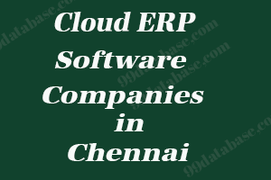 Cloud erp Software Companies in Chennai