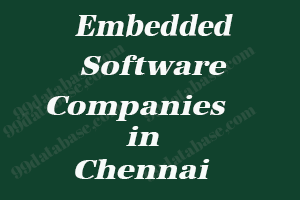 Embedded Software Companies in Chennai