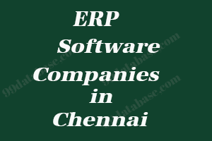 ERP Software Companies in Chennai