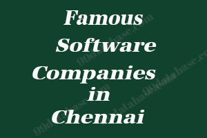 Famous Software Companies in Chennai