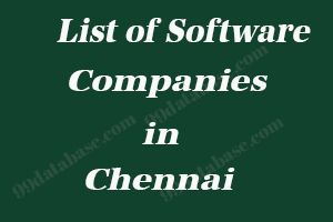 List of Software Companies in Chennai
