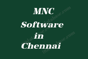 MNC Software Companies in Chennai