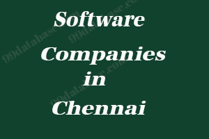 Software Companies in Chennai