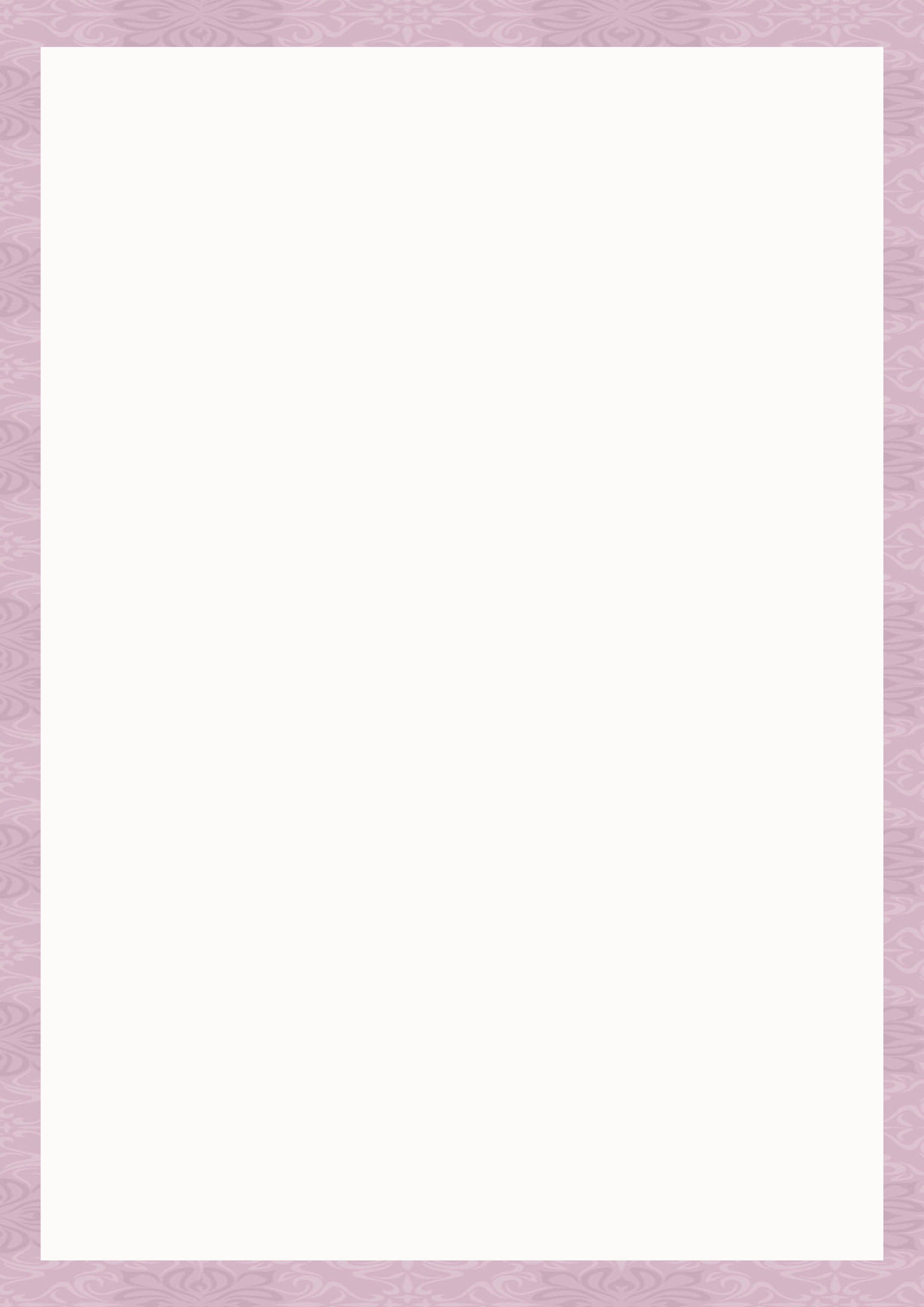 A4 Size Color Page Border Eps Vector Design 15