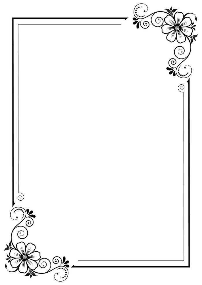 A Corner Ornamental Border Design PNG Images _ EPS Free Download - Pikbest