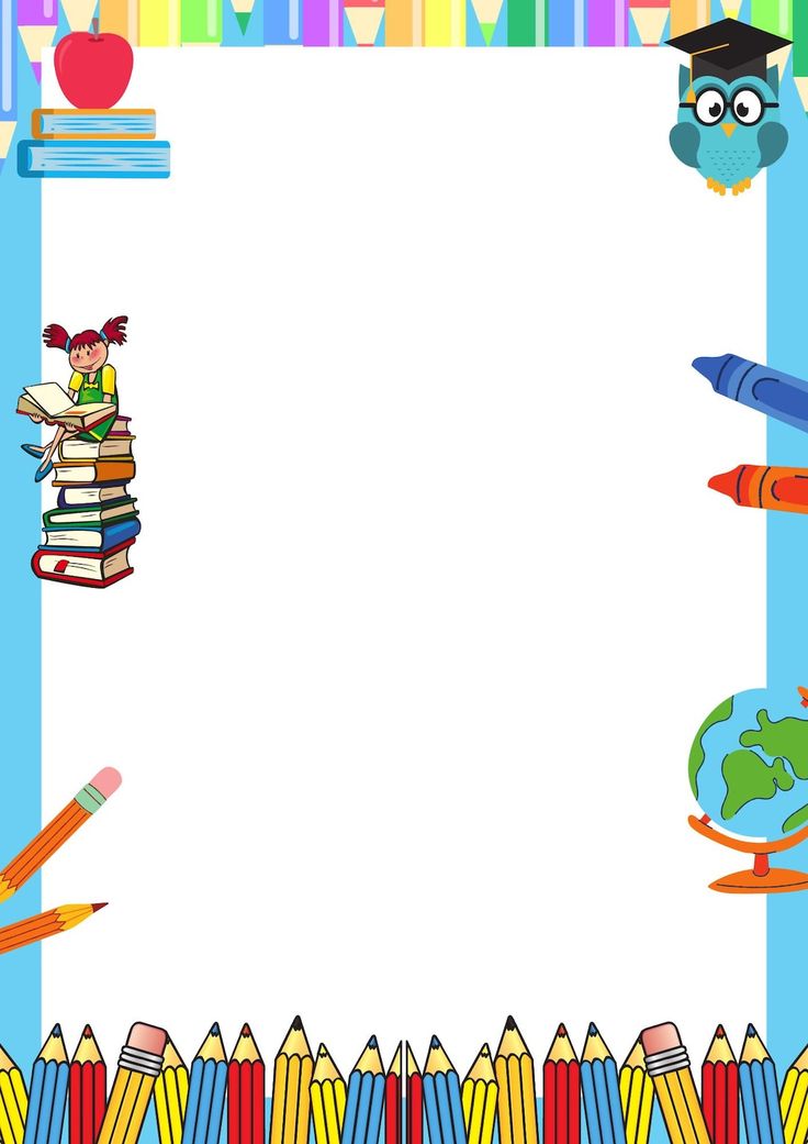 A4 Poster, Back-to-school Photo Outline Frame - Etsy