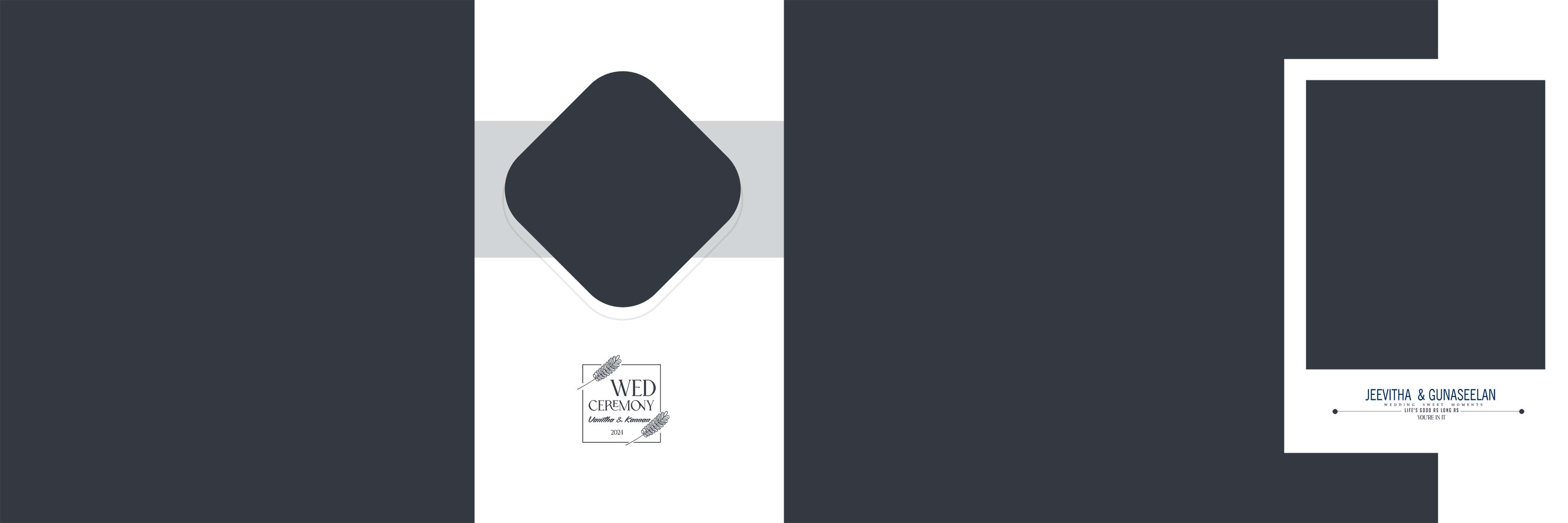 12 X 36 Wedding Album Sheet PSD 03 Download