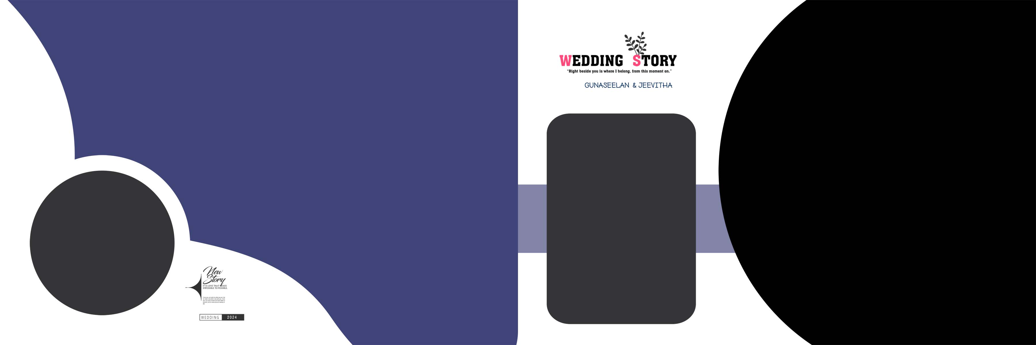12 X 36 Wedding Album Sheet PSD 04 Download